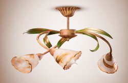 Люстра флористика 3314