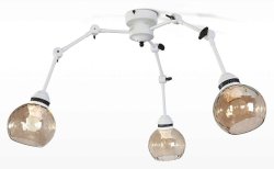 Люстра потолочная лофт N&B Light Альфа 19866/2