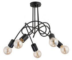 Люстра ALFA Tango Black 23175