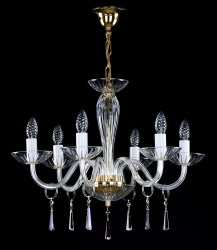 Люстра хрустальная Art Glass Stefanie VI. Swarovski Elements