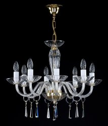 Люстра хрустальная Art Glass Stefanie VIII. Swarovski Elements