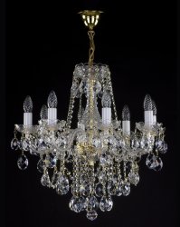 Люстра хрустальная Art Glass Jessica VIII Crystal Exclusive