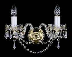 Светильник настенный(бра) Art Glass Mirka II drops Crystal Exclusive