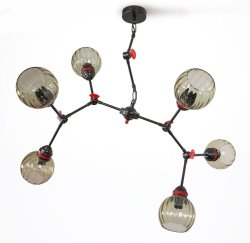 Люстра современная лофт N&B Light Альфа 20166/1