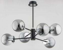 Люстра сучасна ALFA KRAB BLACK 62117