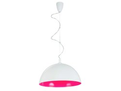 Люстра підвіс Nowodvorski Hemisphere white-pink 5716 fluo