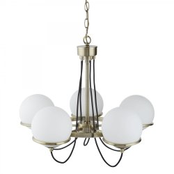 Люстра подвес Searchlight 7095-5AB Sphere