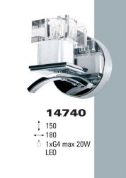 Светильник настенный(бра) Alfa Pato 14740