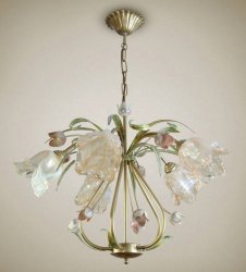 Люстра подвес флористика 0574/1