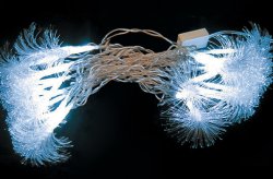 Гирлянда внутренняя светодиодная Delux Fiber C 30LED 7,3м (син/проз) IP20