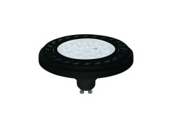 9343 Лампа Nowodvorski REFLECTOR LED 9W, 3000K, GU10, ES111, ANGLE 30, LENS, BLACK CN