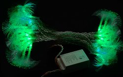 Гирлянда внутренняя светодиодная Delux Fiber C 30LED 7,3 (зел/проз) IP20