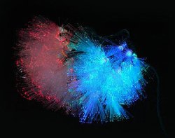 Гирлянда внутренняя светодиодная Delux Fiber C 30LED 7,3м (мульт/проз)