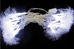 Гирлянда внутренняя светодиодная Delux Fiber 30LED (бел/проз) IP20
