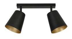 Люстра лофт EMIBIG Prism Black-Gold 406/2 