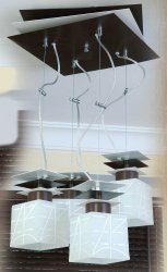 Люстра современная N&B Light Пиастра 9705/1