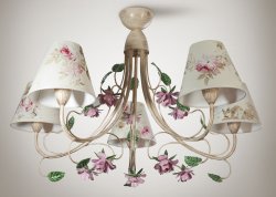 Люстра з абажурами 5559
