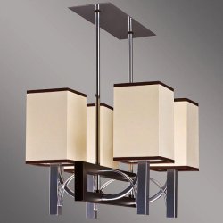 Люстра современная Kemar Riffta Brown RF/4/B