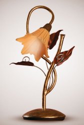 Настольная лампа флористика 0063