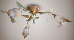 Люстра припотолочная флористика 3375