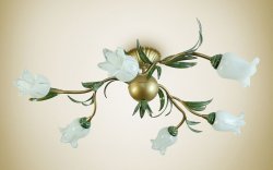 Люстра припотолочная флористика N&B Light Виолетта 11966