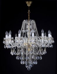 Люстра кришталева Art Glass Bibiana XII Classic 