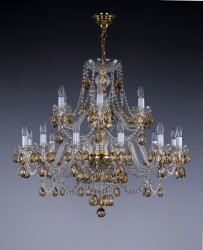 Люстра хрустальная Art Glass Andrea XVIII 8003 Сrystal Exclusive