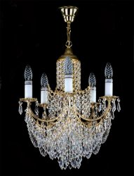 Люстра хрустальная Art Glass Gita Crystal Exclusive