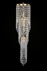 Светильник настенный(бра) хрустальный Art Glass Kamila drops WL Crystal Exclusive