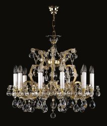 Люстра хрустальная Art Glass Maria Terezia 13 Classic