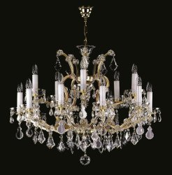 Люстра хрустальная Art Glass Maria Terezia 14 Pe Classic