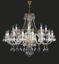 Люстра хрустальная Art Glass Sara XXIV Classic