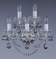 Светильник настенный(бра) Art Glass Mirka V. Ni 8006 WL Classic