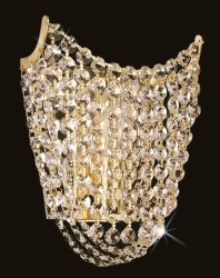 Светильник настенный(бра) Art Glass Hortensie I Crystal Exclusive