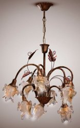 Люстра флористика 0963