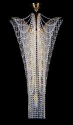 Люстра хрустальная Art Glass Melanie dia. 550x1000 Crystal Exclusive