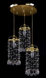 Люстра подвес хрустальная Art Glass Small Game 06-03 Crystal Exclusive