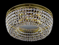 Люстра потолочная хрустальная Art Glass Sofia dia. 350 Crystal Exclusive