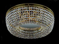 Люстра потолочная хрустальная Art Glass Sofia dia. 450 Crystal Exclusive