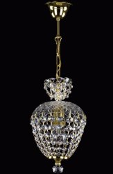 Люстра подвес хрустальная Art Glass Vivien I chain Spectra Swarovski