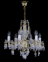 Люстра хрустальная Art Glass Rosana VI white