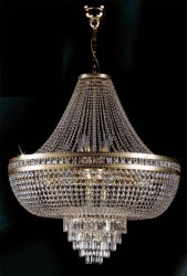 Люстра підвіс кришталева Saxana CE