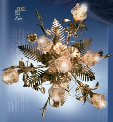 Люстра припотолочная 0747