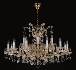Люстра хрустальная Art Glass Maria Terezia 20 Classic