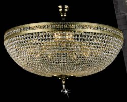 Люстра припотолочная хрустальная Art Glass Milada dia.1000 CE