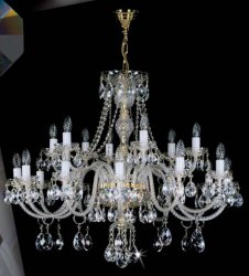 Люстра хрустальная Art Glass Nancy XVIII CL