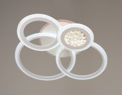 Люстра светодиодная Sirius S433/4H WT 138W LED с пультом+диммер