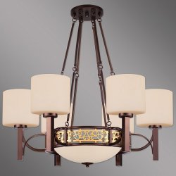 Люстра Kemar Korento Braz KR/6/B/KP