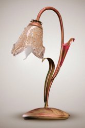 Настольная лампа флористика 006