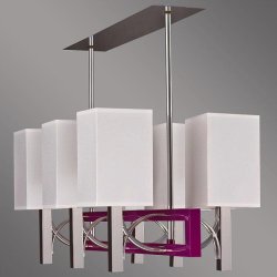 Люстра современная Kemar Riffta Violet RF/6/V
